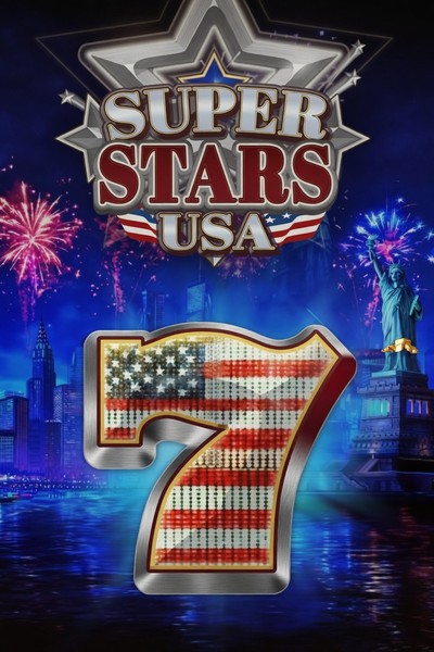 Okładka automatu Super Stars USA w lobby Kingmaker Casino